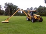 30 foot telescopic boom with axle stiffener