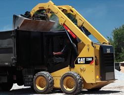 Cat skid steer loader image